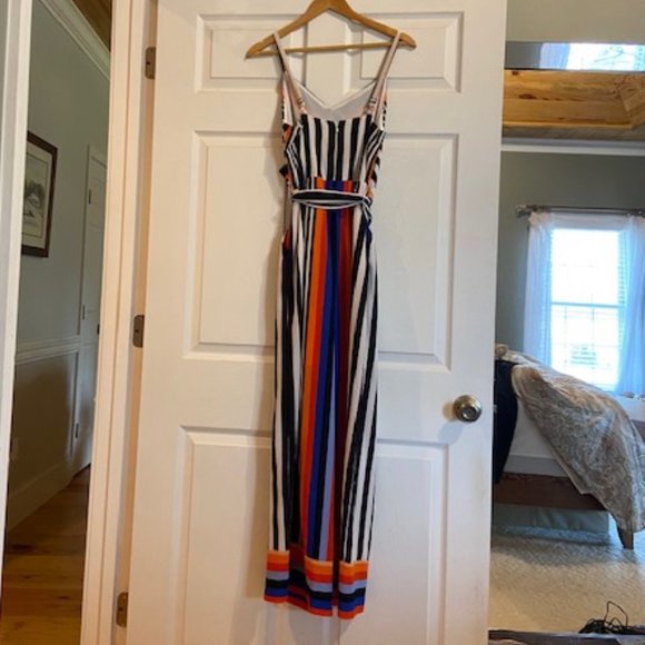 Nicole Miller Striped Jumpsuit - Picture 4 of 4